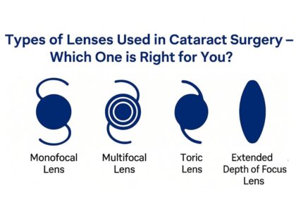 Intraocular lens options used in cataract surgery for improved vision clarity – RK Eye Centre Chennai