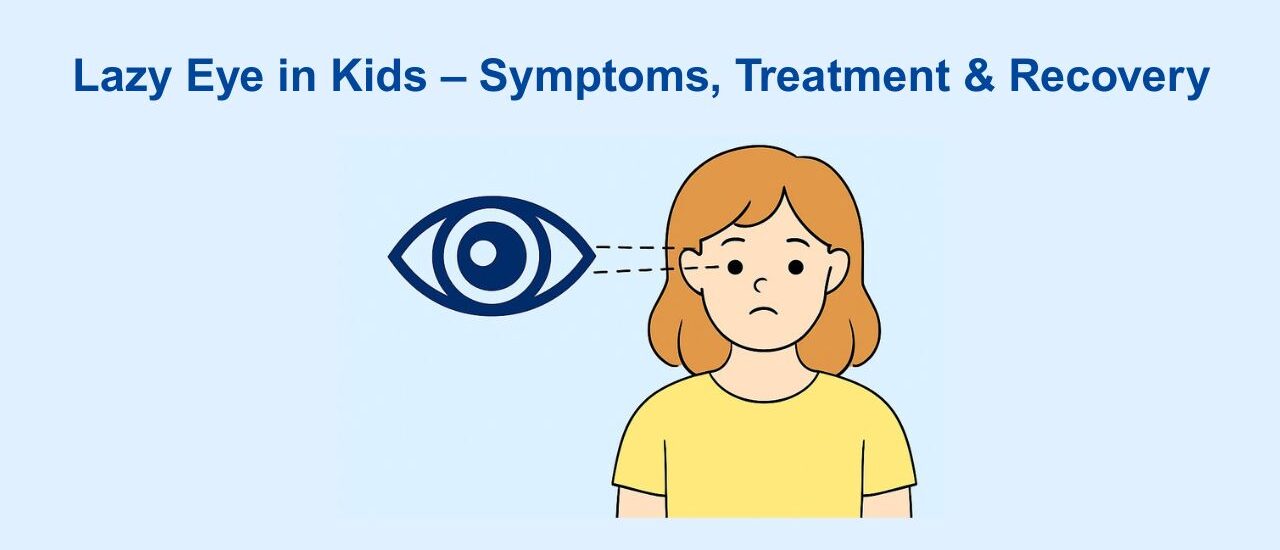 Child with lazy eye undergoing treatment at RK Eye Centre, Chennai