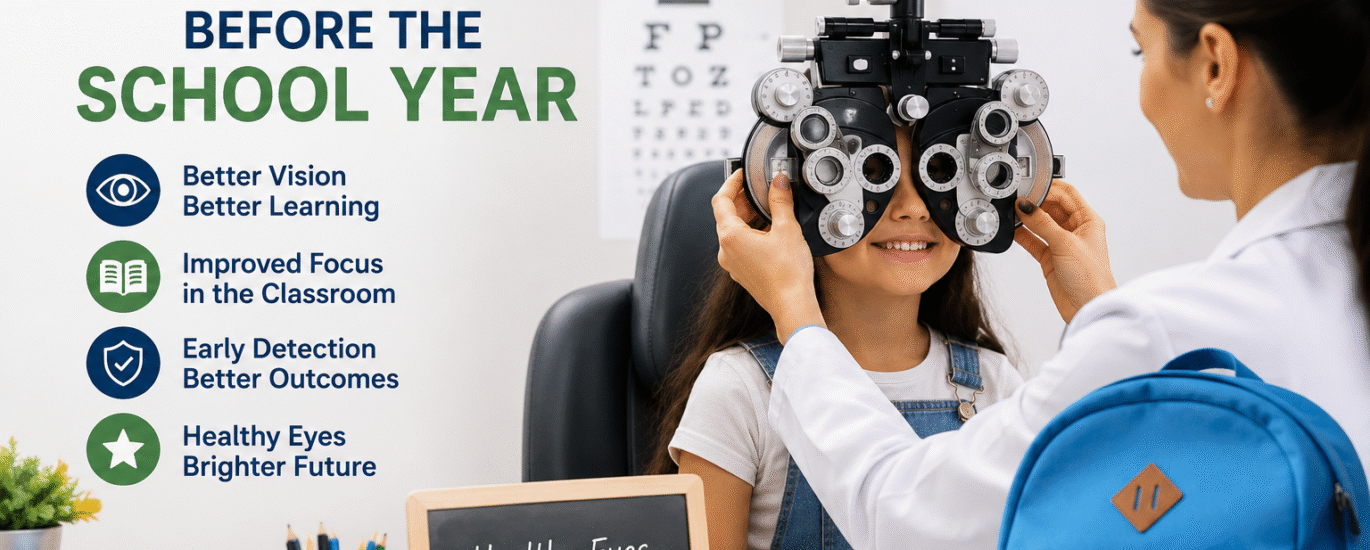Importance of Eye Checkups Before the School Year: Why Every Child Needs One