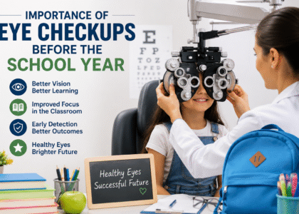 Importance of Eye Checkups Before the School Year: Why Every Child Needs One