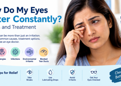 Why do my eyes water constantly? Common causes and treatment options